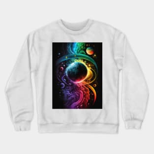 The big bang in dreamland Crewneck Sweatshirt